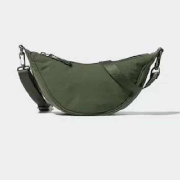 Uniqlo Round Ultra Mini Bag DARK GREEN - NWT - Picture 1 of 3